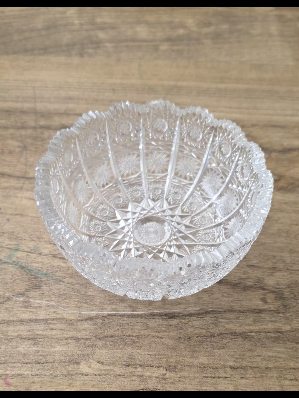 Glass crystal Bowl